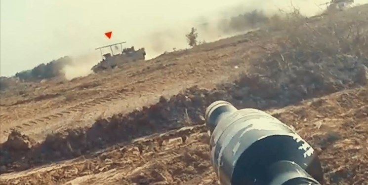 القسام: 6 تانک اسرائیلی را با راکت‌های یاسین 105 منهدم کردیم