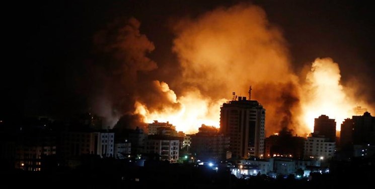 شهر غزه همچنان تحت شدیدترین حملات اشغالگران+ فیلم